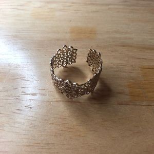 gold ring from francesca’s